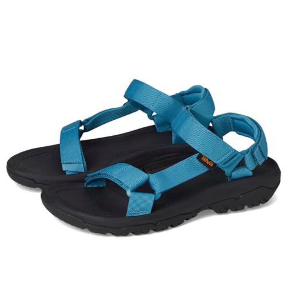 Teal Strappy Sport Sandals